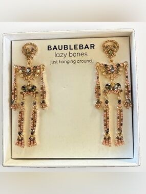BaubleBar Lazy Bones Skeleton Earrings
New Without Tags